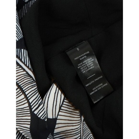 Natori Leaves of Paradise Asymmetrical Dress - Size 8 - EUC - Picture 5 of 9